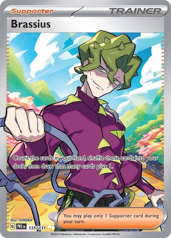 Brassius (135/131) [Scarlet & Violet: Prismatic Evolutions] | Card Merchant Takapuna