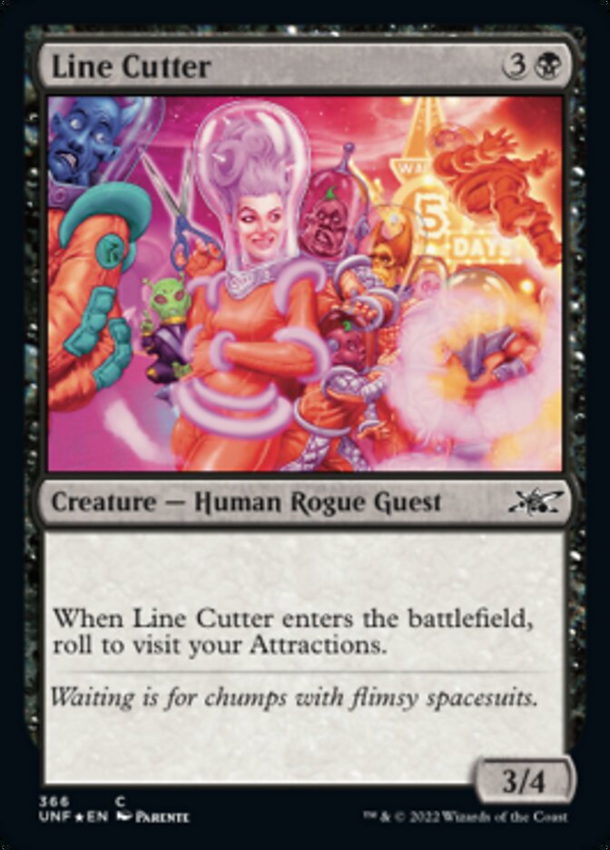 Line Cutter (Galaxy Foil) [Unfinity] | Card Merchant Takapuna