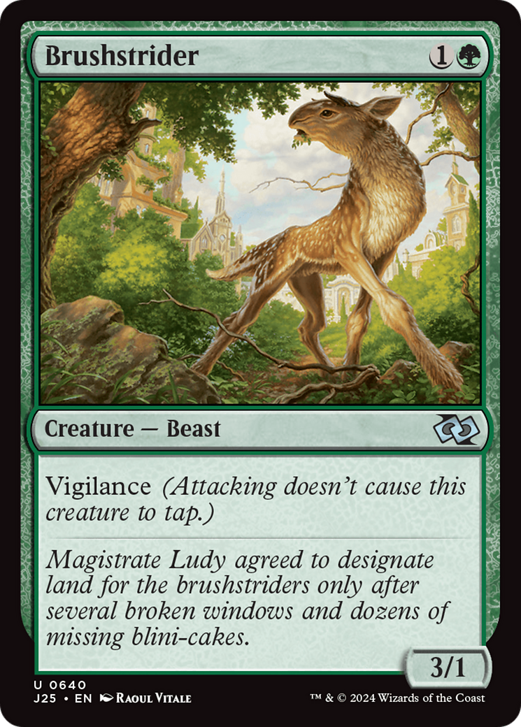 Brushstrider [Foundations Jumpstart] | Card Merchant Takapuna