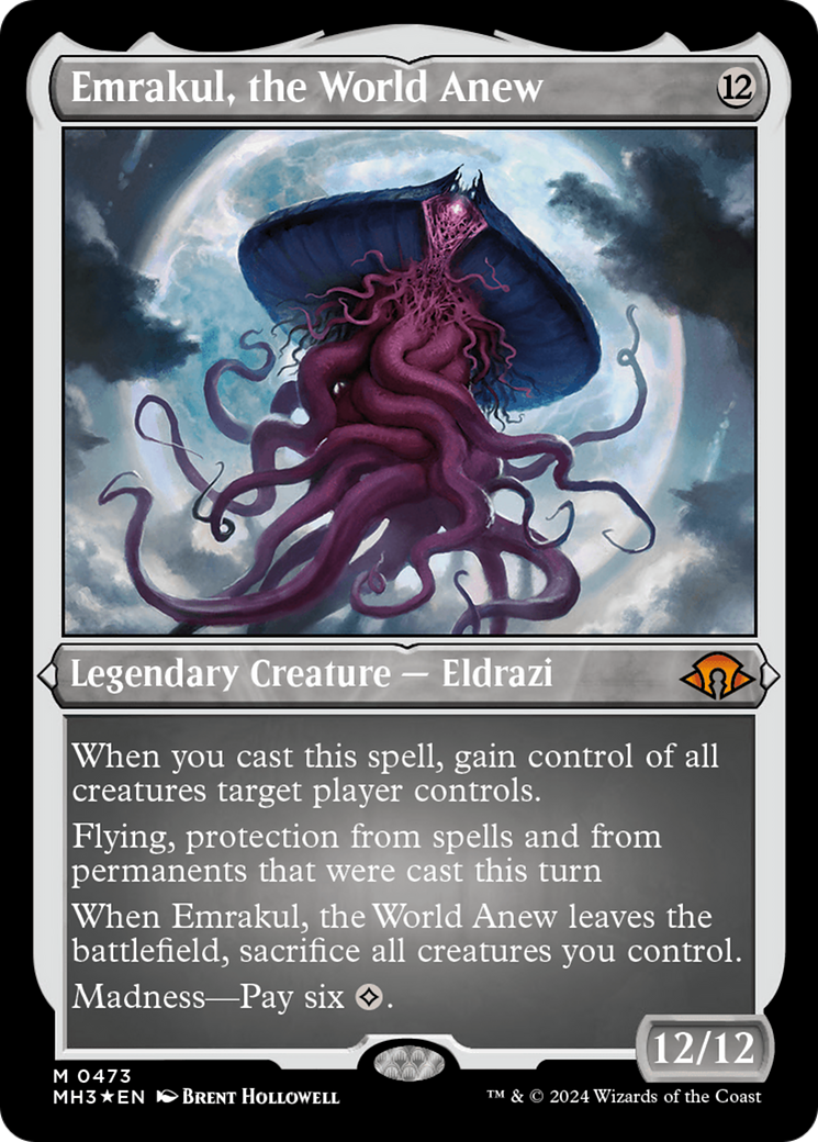 Emrakul, the World Anew (Foil Etched) [Modern Horizons 3] | Card Merchant Takapuna