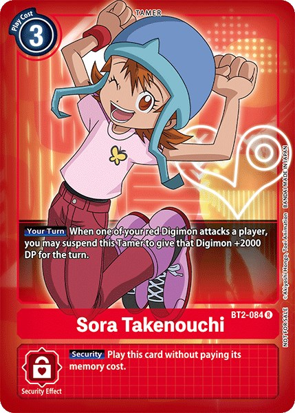 Sora Takenouchi [BT2-084] (Official Tournament Pack Vol.3) [Release Special Booster Promos] | Card Merchant Takapuna