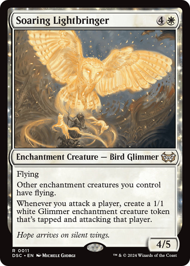 Soaring Lightbringer [Duskmourn: House of Horror Commander] | Card Merchant Takapuna