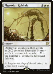 Phyrexian Rebirth [Phyrexia: All Will Be One Commander] | Card Merchant Takapuna