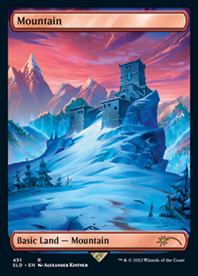 Mountain (451) [Secret Lair Drop Series] | Card Merchant Takapuna