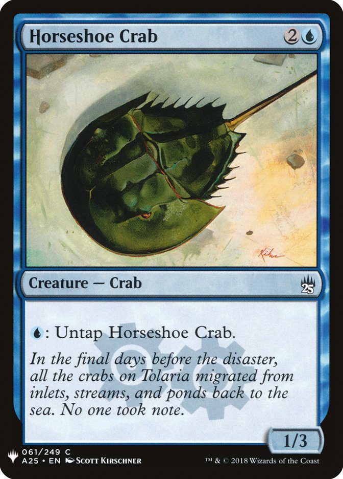 Horseshoe Crab [Mystery Booster] | Card Merchant Takapuna