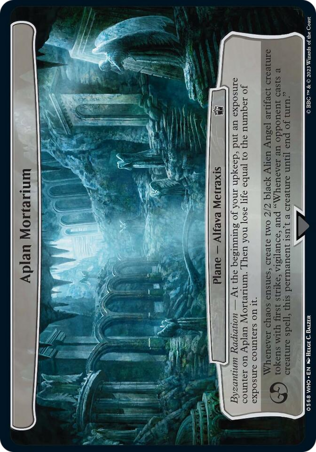 Aplan Mortarium [Doctor Who] | Card Merchant Takapuna