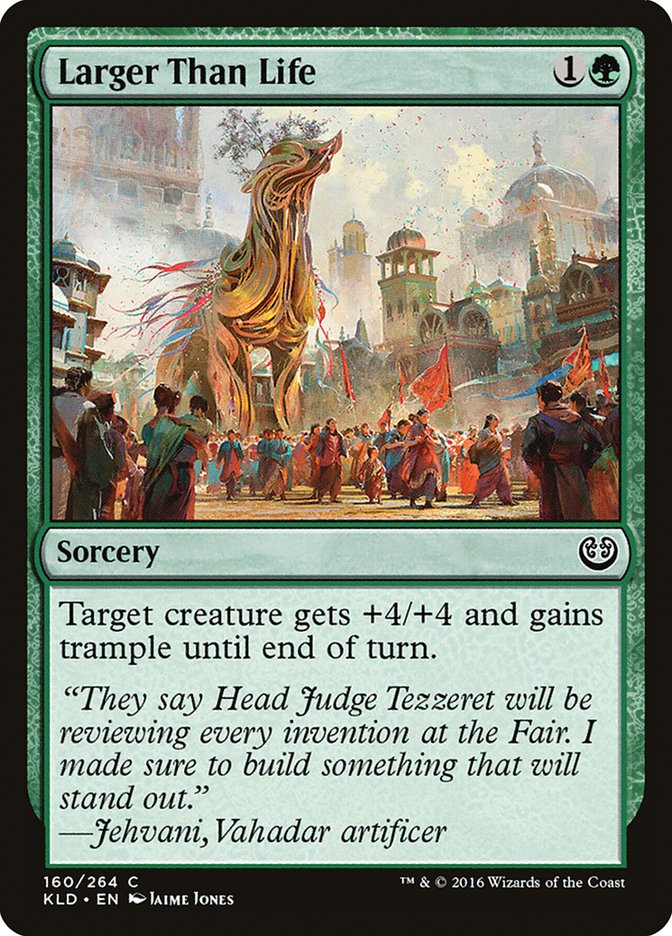 Larger Than Life [Kaladesh] | Card Merchant Takapuna