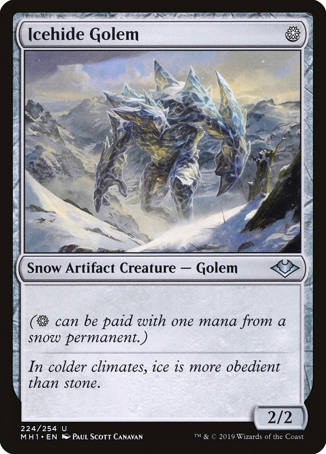 Icehide Golem [Modern Horizons] | Card Merchant Takapuna