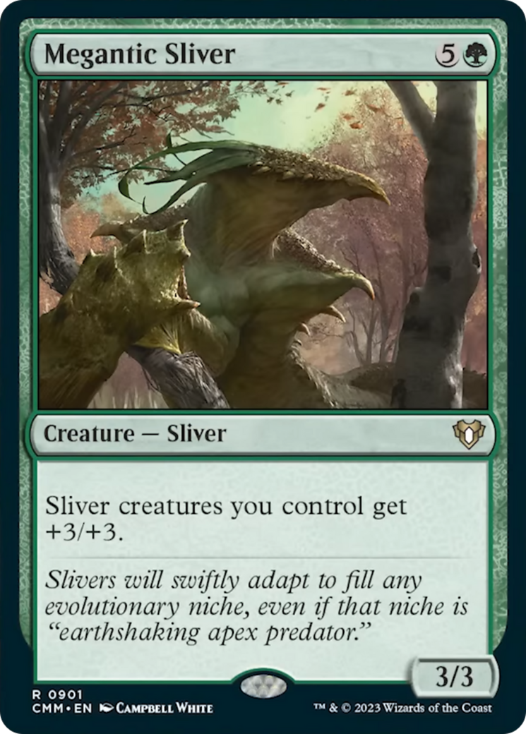 Megantic Sliver [Commander Masters] | Card Merchant Takapuna