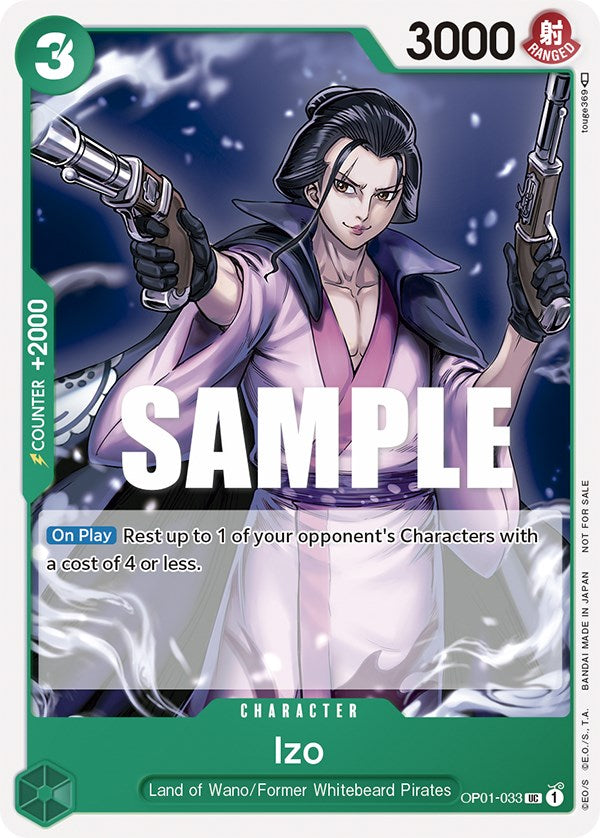 Izo (Tournament Pack Vol. 2) [One Piece Promotion Cards] | Card Merchant Takapuna