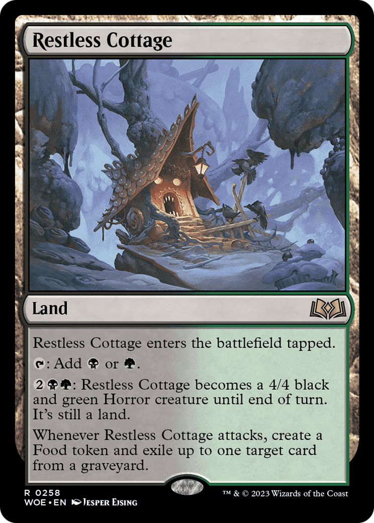 Restless Cottage [Wilds of Eldraine] | Card Merchant Takapuna