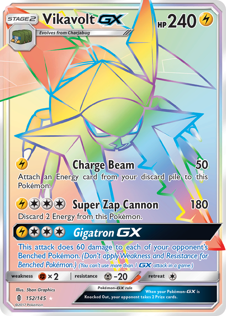 Vikavolt GX (152/145) [Sun & Moon: Guardians Rising] | Card Merchant Takapuna