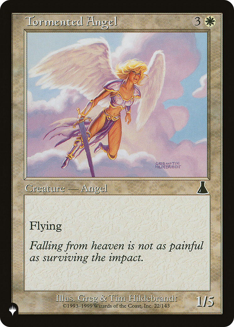 Tormented Angel [The List] | Card Merchant Takapuna