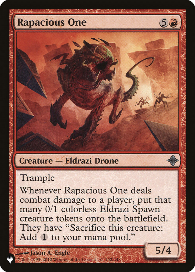 Rapacious One [The List Reprints] | Card Merchant Takapuna