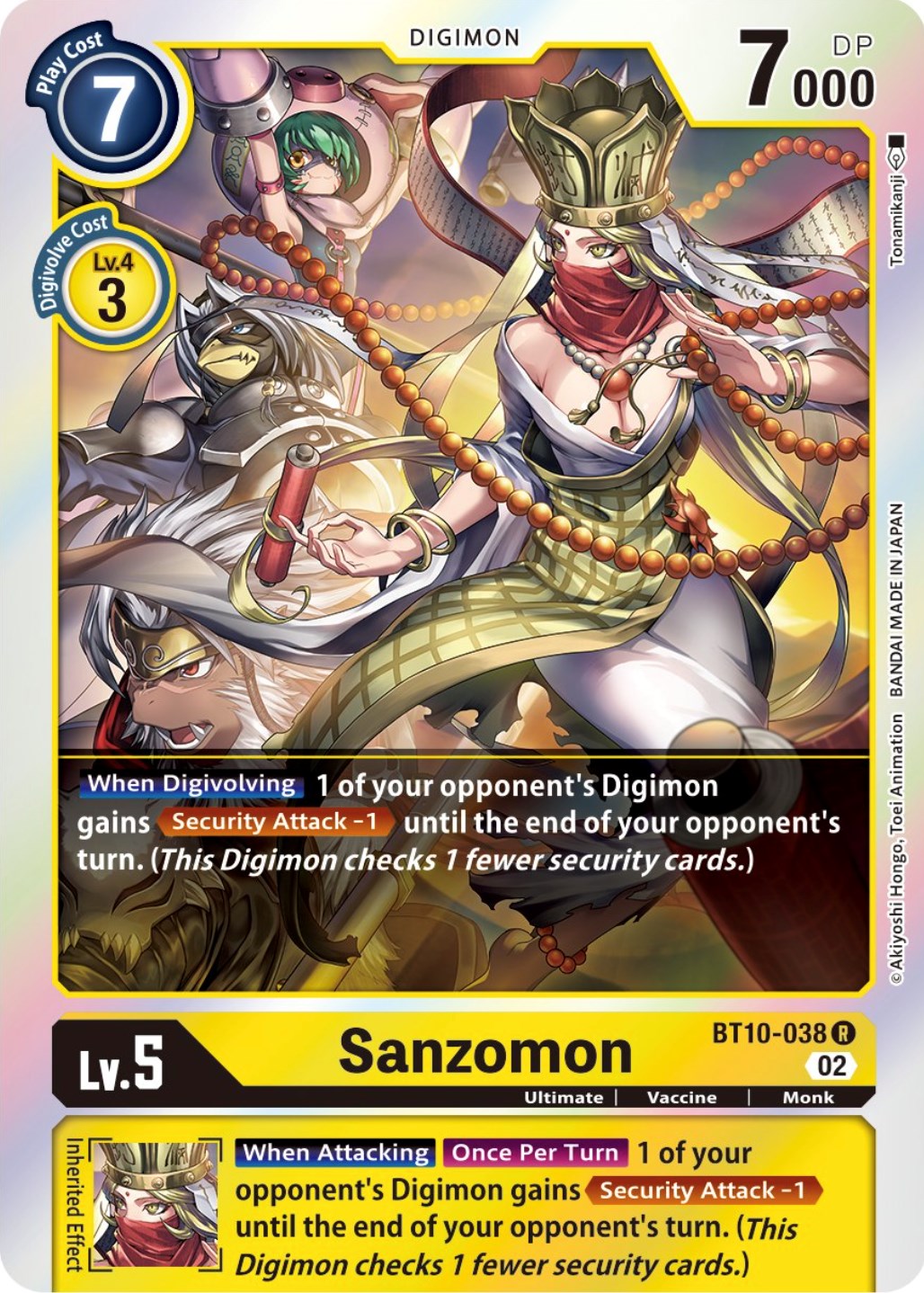 Sanzomon [BT10-038] [Xros Encounter] | Card Merchant Takapuna