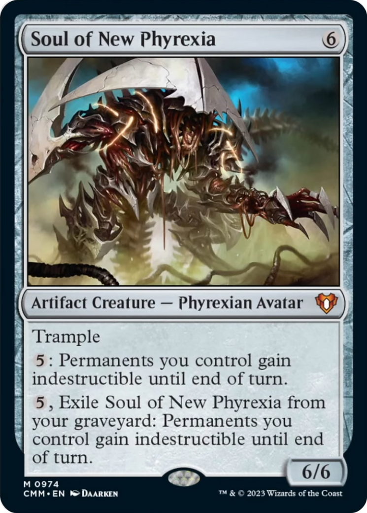 Soul of New Phyrexia [Commander Masters] | Card Merchant Takapuna