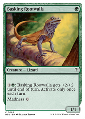 Basking Rootwalla (White Border) [Mystery Booster 2] | Card Merchant Takapuna