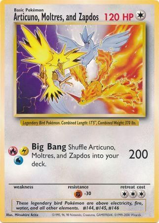 Articuno, Moltres, and Zapdos (Jumbo Card) [Miscellaneous Cards] | Card Merchant Takapuna