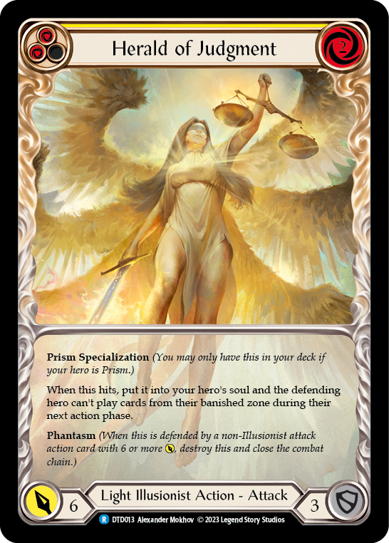 Herald of Judgment [DTD013] (Dusk Till Dawn) | Card Merchant Takapuna