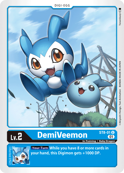 DemiVeemon [ST8-01] [Starter Deck: Ulforce Veedramon] | Card Merchant Takapuna