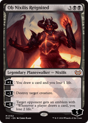 Ob Nixilis Reignited [Duskmourn: House of Horror Commander] | Card Merchant Takapuna