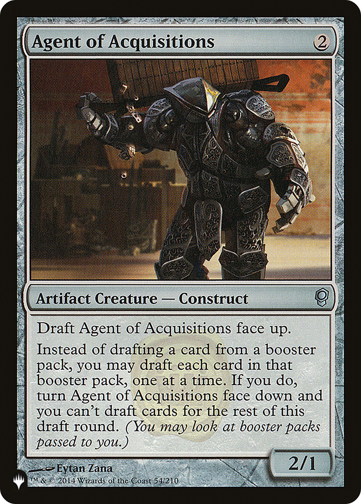 Agent of Acquisitions [The List] | Card Merchant Takapuna