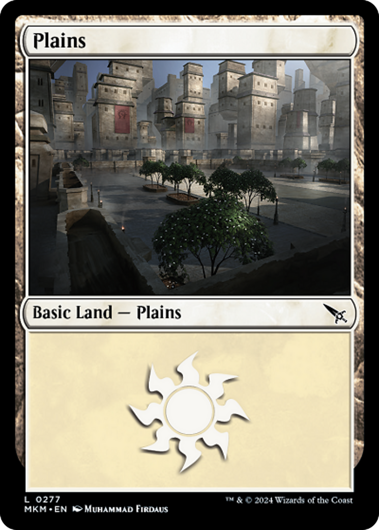 Plains (0277) [Murders at Karlov Manor] | Card Merchant Takapuna