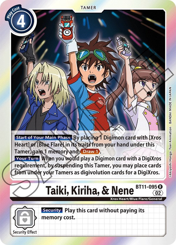 Taiki, Kiriha, & Nene [BT11-095] [Dimensional Phase] | Card Merchant Takapuna