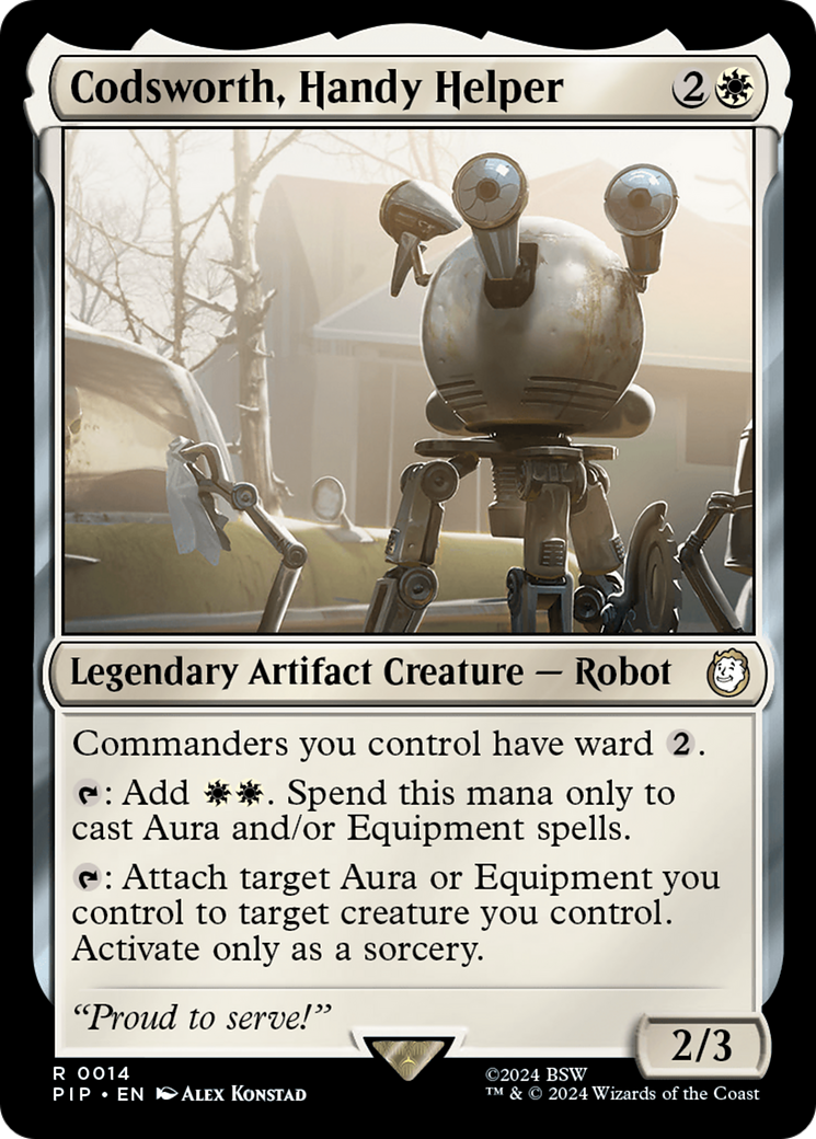 Codsworth, Handy Helper [Fallout] | Card Merchant Takapuna