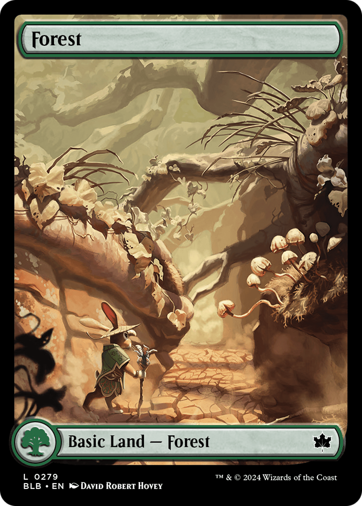 Forest (0279) [Bloomburrow] | Card Merchant Takapuna