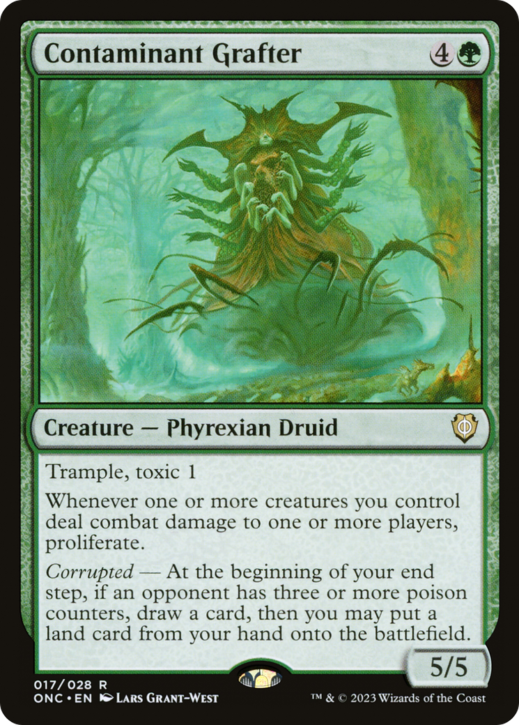 Contaminant Grafter [Phyrexia: All Will Be One Commander] | Card Merchant Takapuna