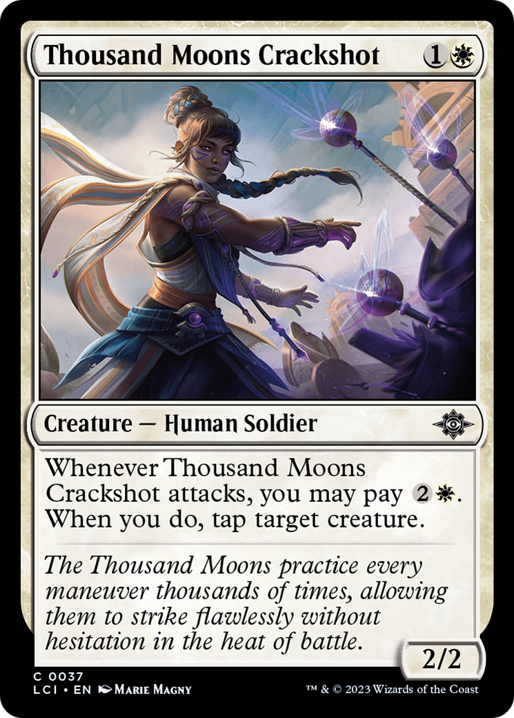 Thousand Moons Crackshot [The Lost Caverns of Ixalan] | Card Merchant Takapuna