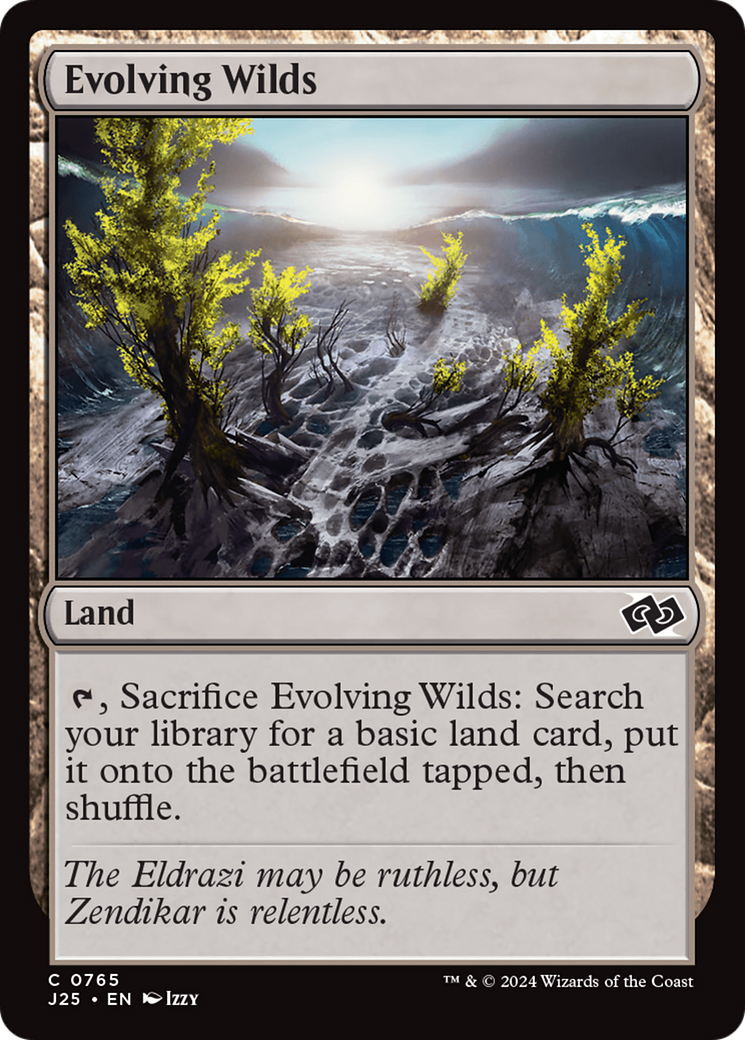 Evolving Wilds [Foundations Jumpstart] | Card Merchant Takapuna