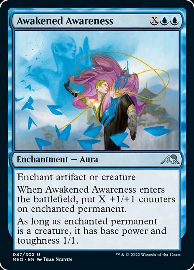 Awakened Awareness [Kamigawa: Neon Dynasty] | Card Merchant Takapuna