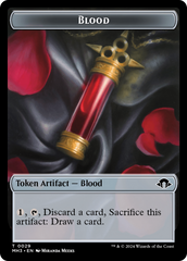 Blood // Energy Reserve Double-Sided Token [Modern Horizons 3 Tokens] | Card Merchant Takapuna