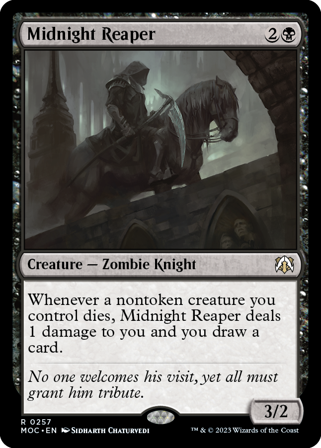 Midnight Reaper [March of the Machine Commander] | Card Merchant Takapuna