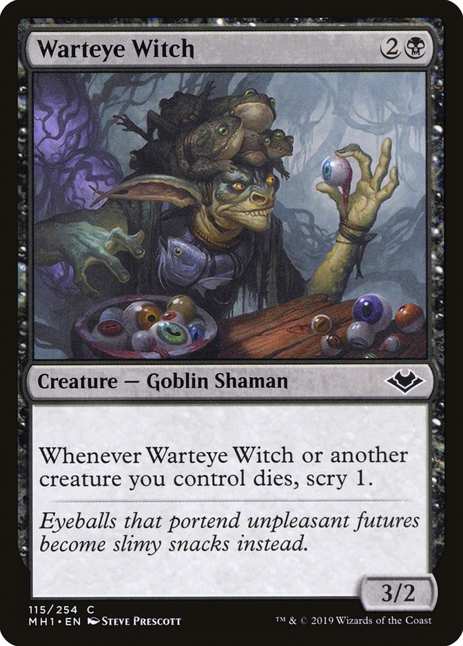 Warteye Witch [Modern Horizons] | Card Merchant Takapuna