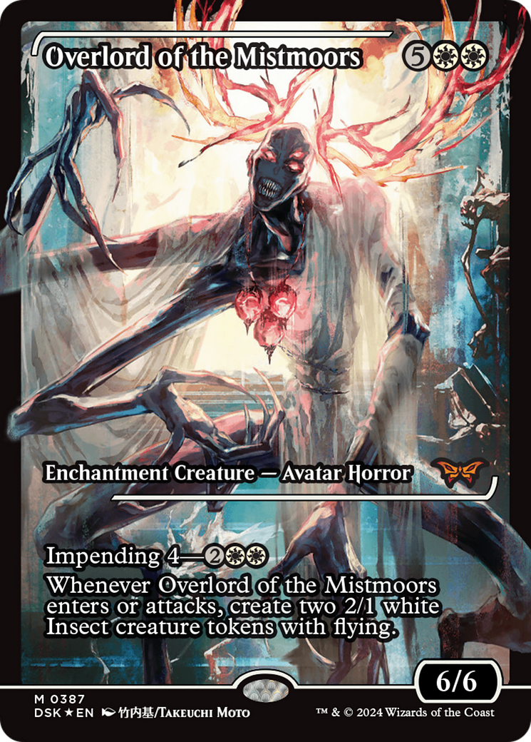 Overlord of the Mistmoors (Japan Showcase) [Duskmourn: House of Horror] | Card Merchant Takapuna