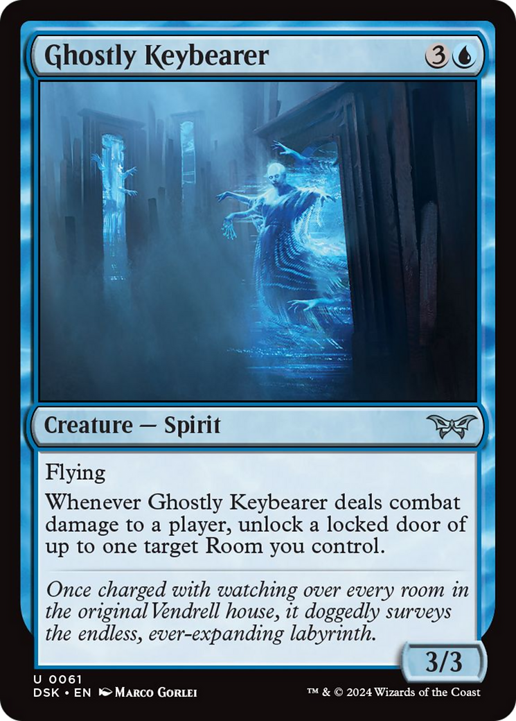 Ghostly Keybearer [Duskmourn: House of Horror] | Card Merchant Takapuna