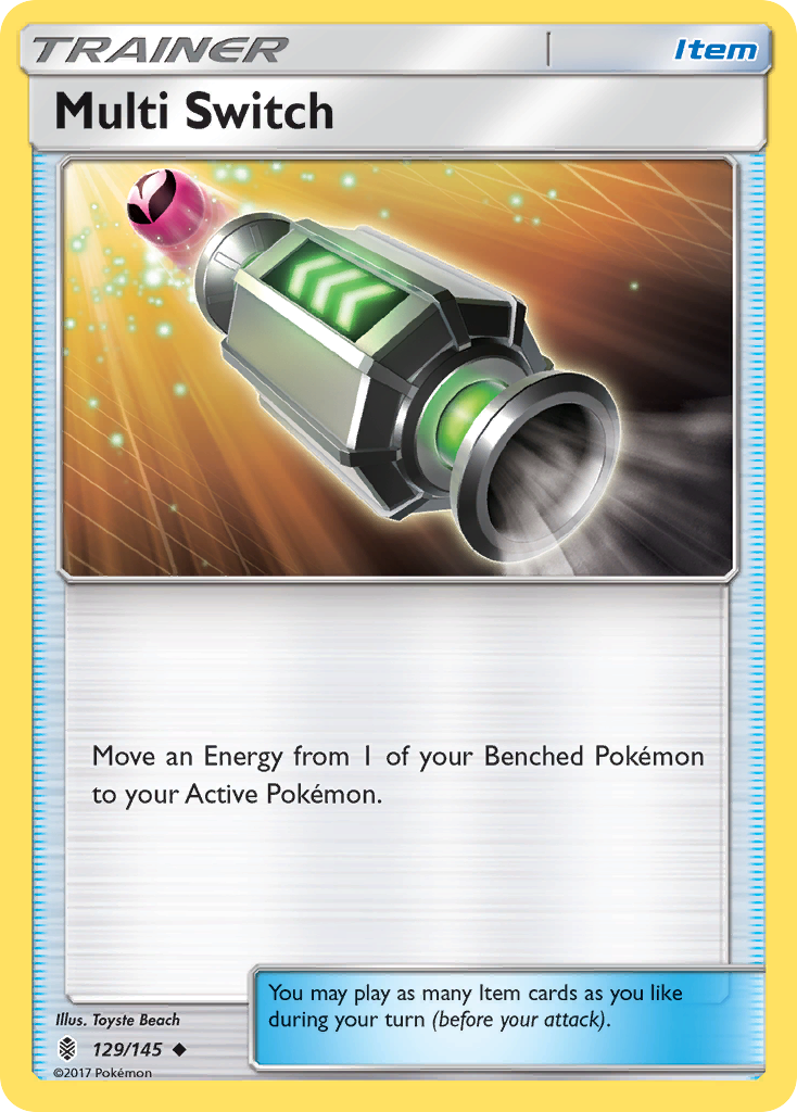 Multi Switch (129/145) [Sun & Moon: Guardians Rising] | Card Merchant Takapuna