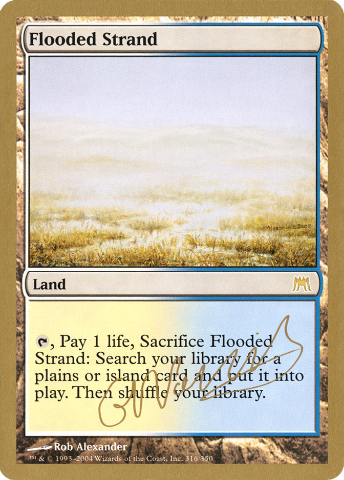 Flooded Strand (Gabriel Nassif) [World Championship Decks 2004] | Card Merchant Takapuna