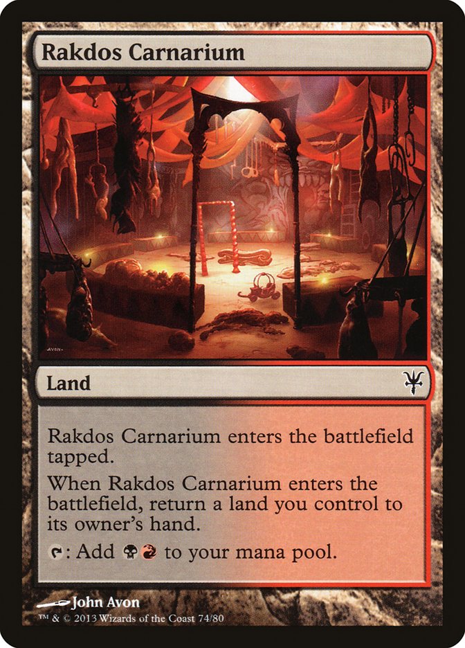 Rakdos Carnarium [Duel Decks: Sorin vs. Tibalt] | Card Merchant Takapuna