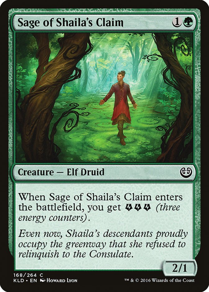 Sage of Shaila's Claim [Kaladesh] | Card Merchant Takapuna