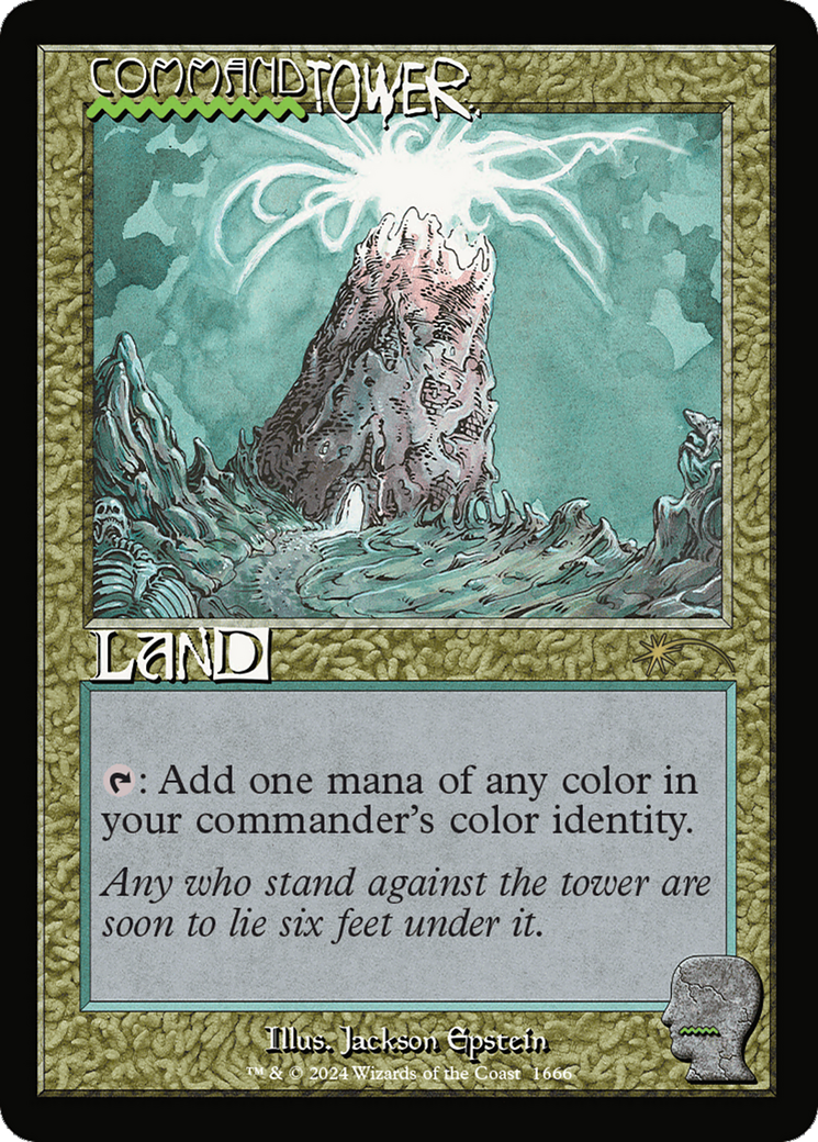 Command Tower (1666) (Rainbow Foil) [Secret Lair Drop Series] | Card Merchant Takapuna