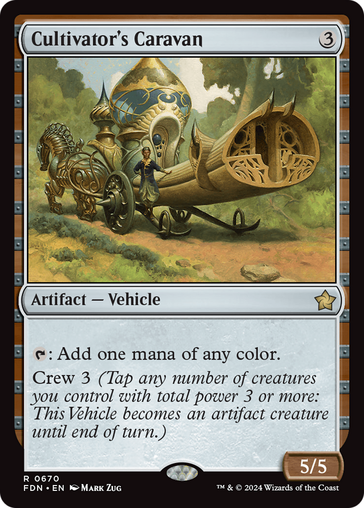 Cultivator's Caravan [Foundations] | Card Merchant Takapuna