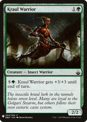 Kraul Warrior [Mystery Booster] | Card Merchant Takapuna