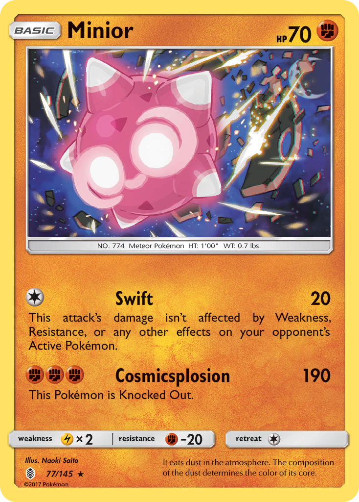 Minior (77/145) [Sun & Moon: Guardians Rising] | Card Merchant Takapuna