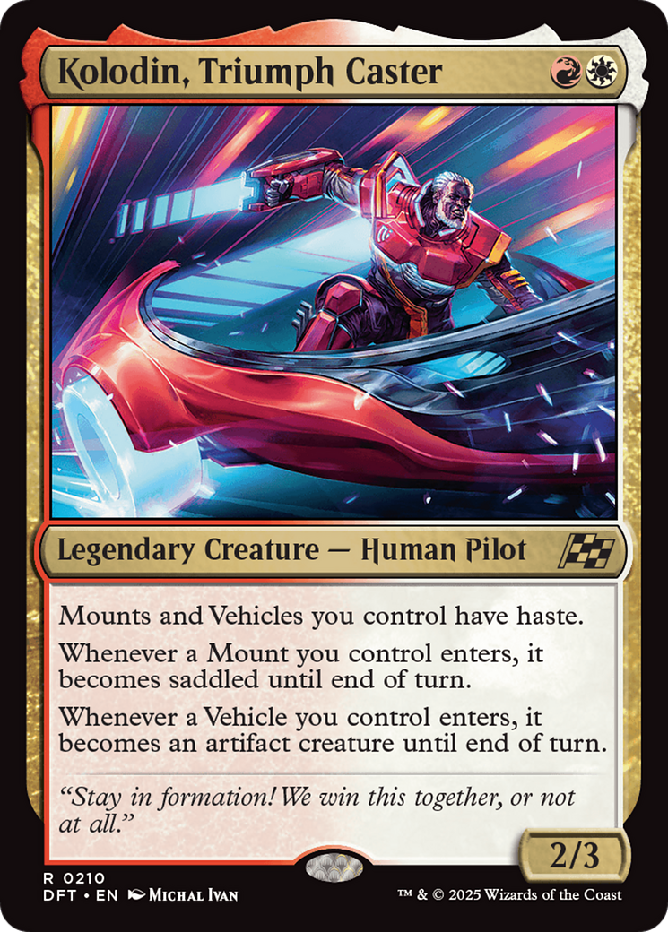 Kolodin, Triumph Caster [Aetherdrift] | Card Merchant Takapuna