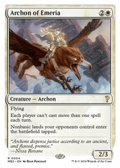 Archon of Emeria (White Border) [Mystery Booster 2] | Card Merchant Takapuna