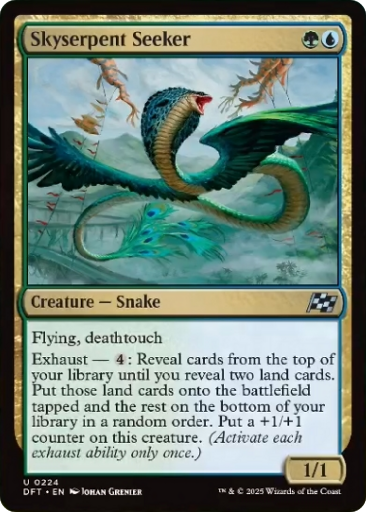 Skyserpent Seeker [Aetherdrift] | Card Merchant Takapuna